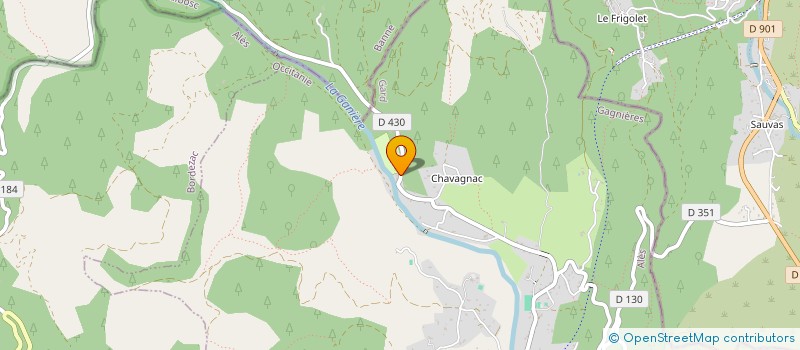 localisation de l'entreprise TECH3S  BESSEGES