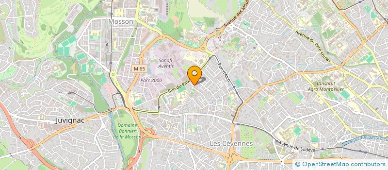localisation de l'entreprise TECH4U  MONTPELLIER