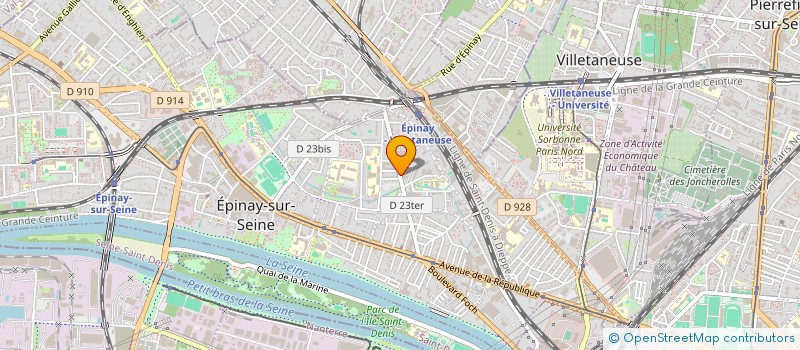 localisation de l'entreprise TECHADH à EPINAY-SUR-SEINE