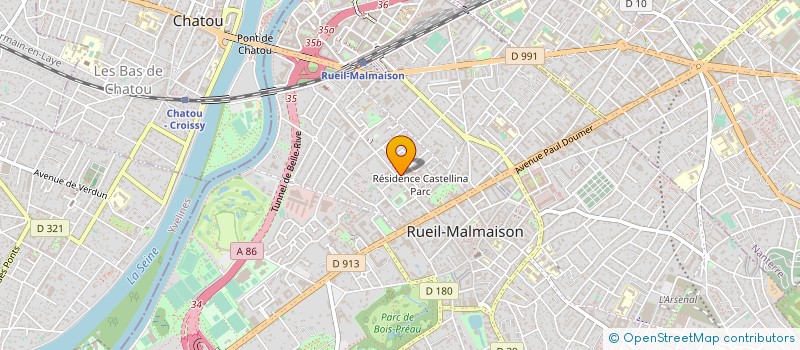 localisation de l'entreprise TECHBUYER à RUEIL-MALMAISON