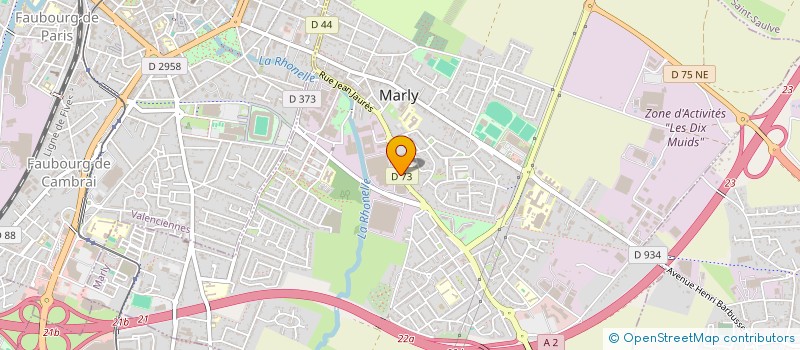 localisation de l'entreprise TECHCREA SOLUTIONS à MARLY