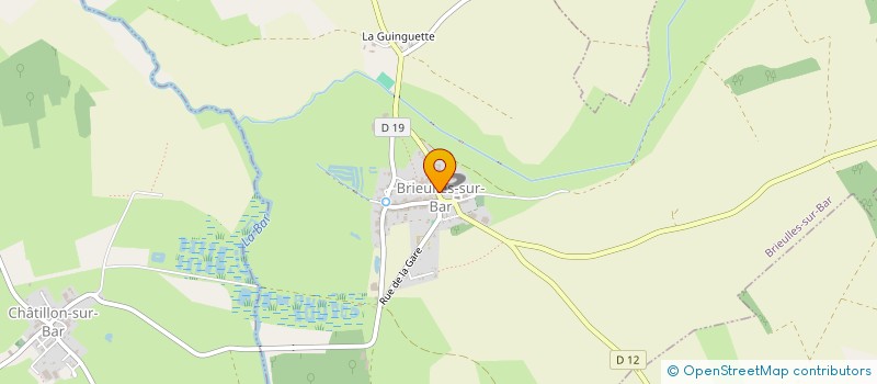 localisation de l'entreprise TECHD 08  BRIEULLES-SUR-BAR