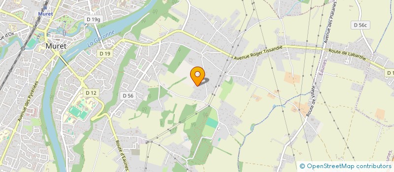 localisation de l'entreprise TECHDEKO à MURET
