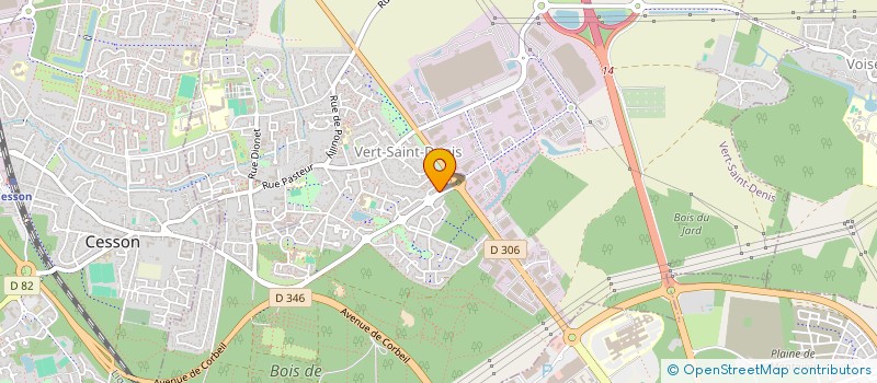 localisation de l'entreprise TECHDIGI  VILLIERS-SUR-MARNE