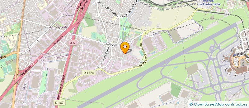 localisation de l'entreprise TECHELEC INTERNATIONAL à WISSOUS