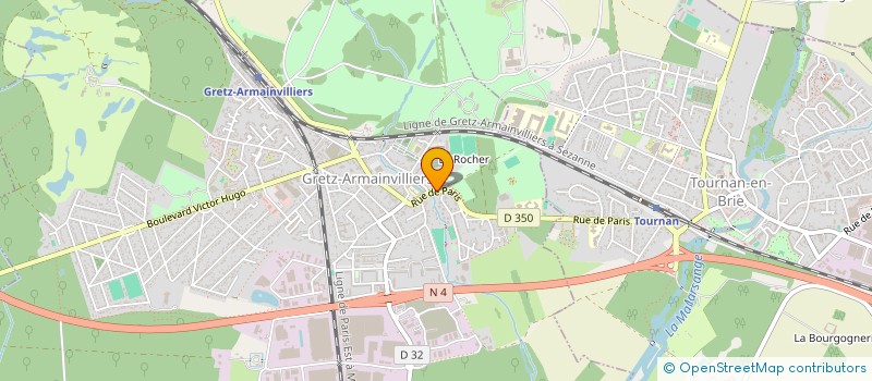 localisation de l'entreprise TECHER à PRESLES-EN-BRIE