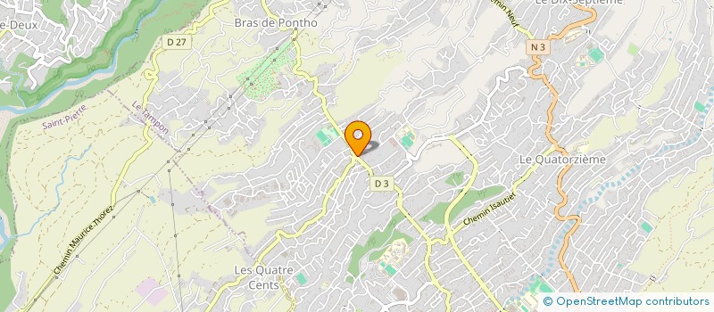 localisation de l'entreprise TECHER FUMA HANNA  LE TAMPON