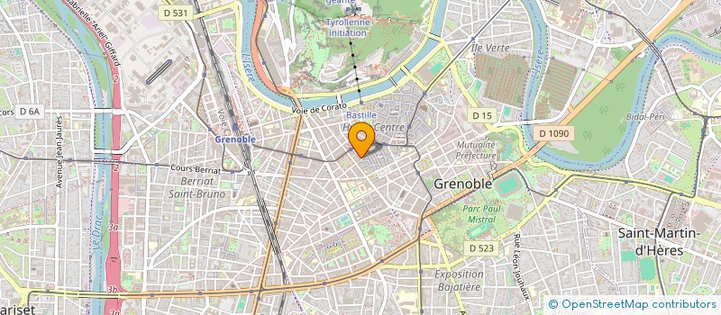 localisation de l'entreprise TECHFIX38  GRENOBLE