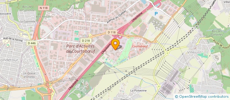 localisation de l'entreprise TECHGEN INTERNATIONAL SA à VILLEJUST