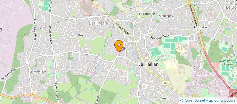 localisation de l'entreprise TECHH1 CONSULTING  LE HAILLAN