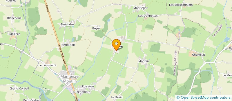 localisation de l'entreprise TECHINFORM  MANTENAY-MONTLIN