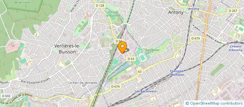 localisation de l'entreprise TECHINNOVA MAINTENANCE à VERRIERES-LE-BUISSON