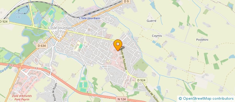 localisation de l'entreprise TECHJEFF  L'ISLE-JOURDAIN