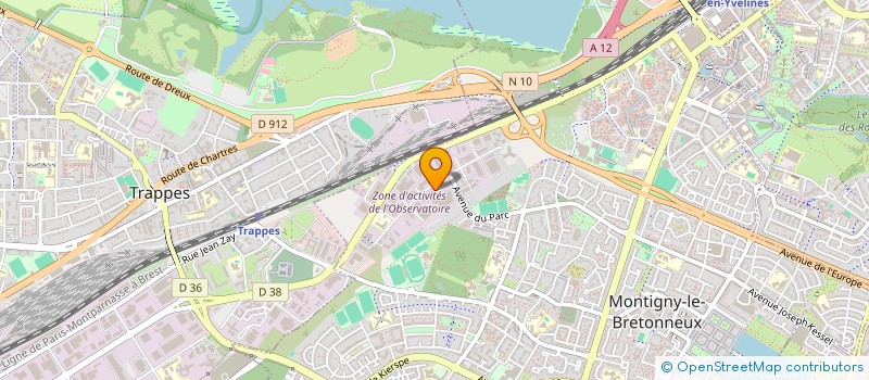 localisation de l'entreprise TECHKO à MONTIGNY-LE-BRETONNEUX