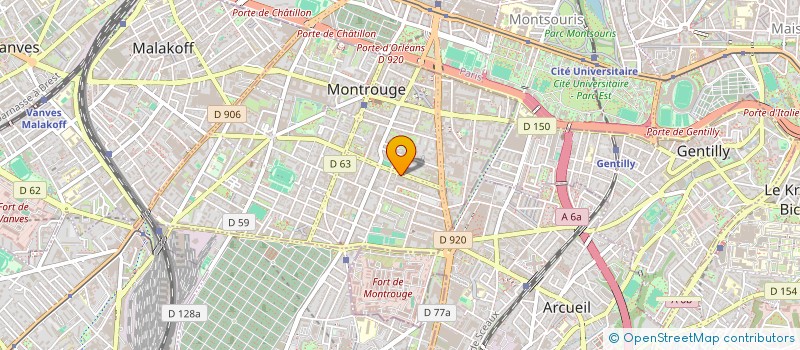 localisation de l'entreprise TECHLEASE HOLDING  MONTROUGE