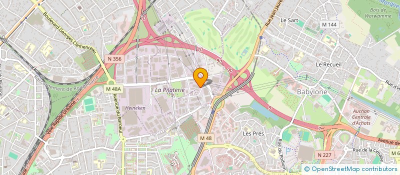 localisation de l'entreprise TECHLINK à WASQUEHAL