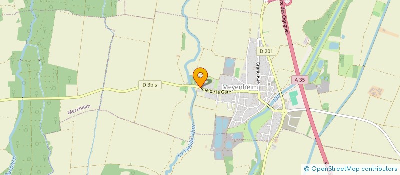 localisation de l'entreprise TECHLUS  MEYENHEIM