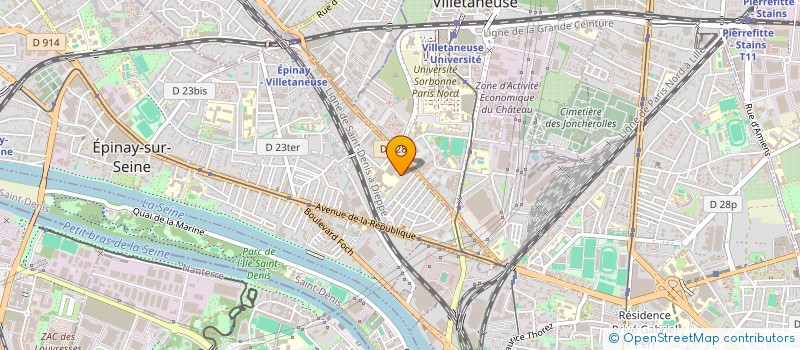 localisation de l'entreprise TECHLYB à EPINAY-SUR-SEINE