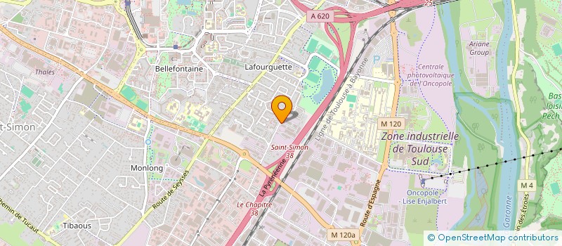 localisation de l'entreprise TECHMELT à TOULOUSE