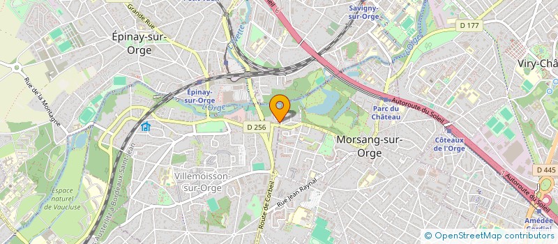 localisation de l'entreprise TECHMIND à VILLEMOISSON-SUR-ORGE