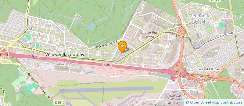 localisation de l'entreprise TECHMINER à VELIZY-VILLACOUBLAY