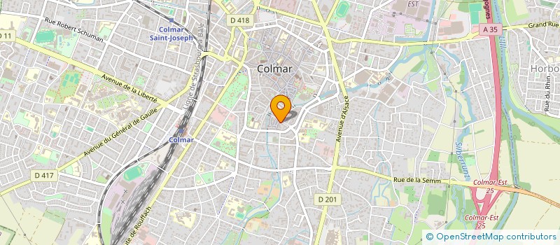 localisation de l'entreprise TECHMOBILE à COLMAR