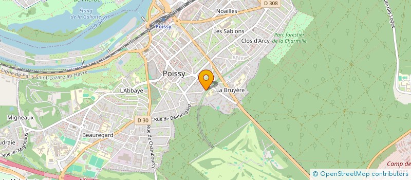 localisation de l'entreprise TECHN INDUS MACHINES SPECIALES à POISSY