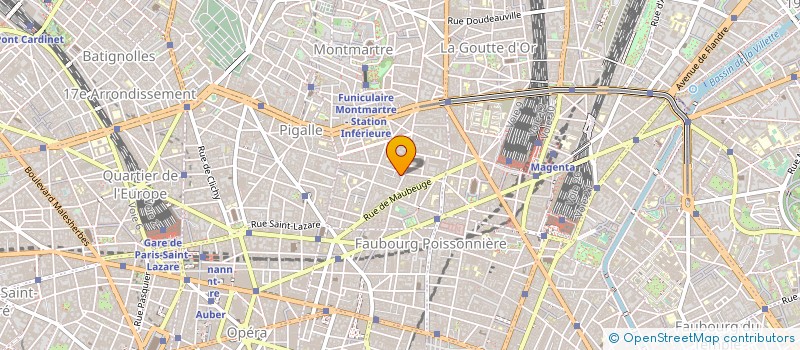 localisation de l'entreprise TECHN TRADIT ARTS GRAPHIQUES à PARIS