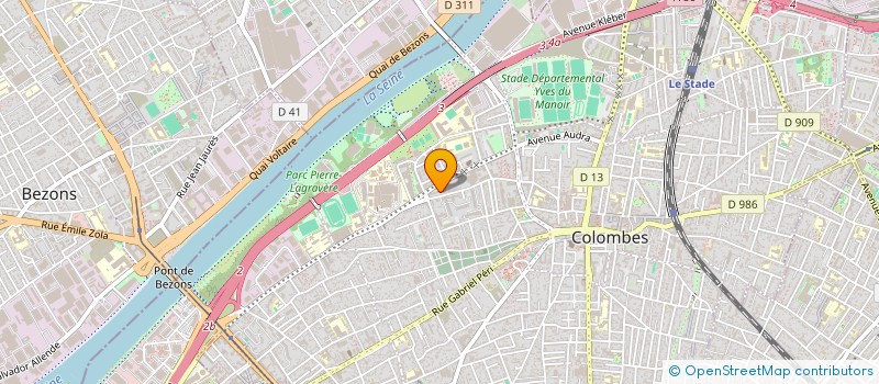 localisation de l'entreprise TECHNAJIS à COLOMBES