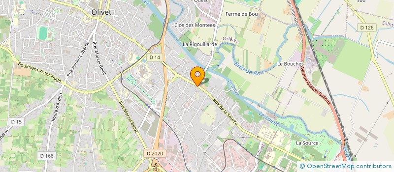 localisation de l'entreprise TECHNAUTOM SARL  OLIVET