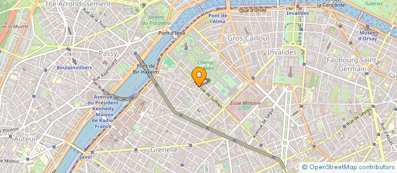 localisation de l'entreprise TECHNEAU1 à BOULOGNE-BILLANCOURT