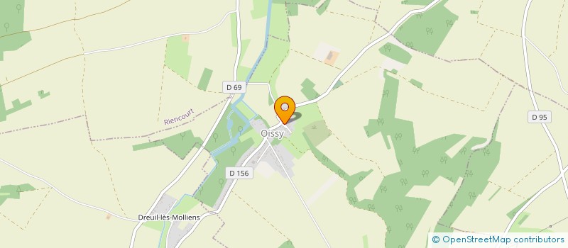 localisation de l'entreprise TECHNELEC à OISSY