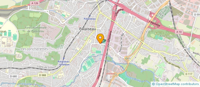 localisation de l'entreprise TECHNET CONSULT à PALAISEAU