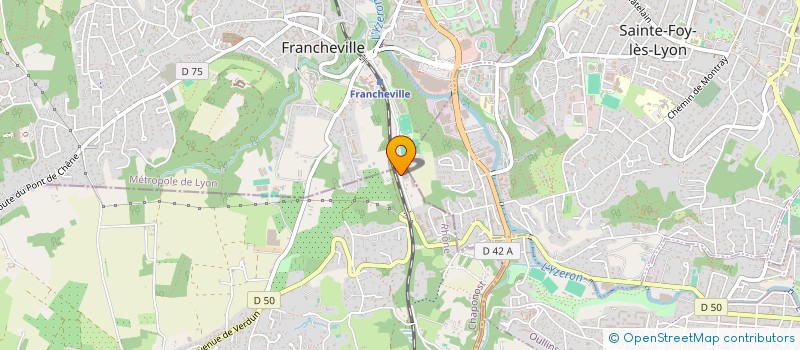 localisation de l'entreprise TECHNETT à CHAPONOST
