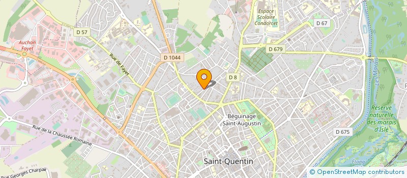 localisation de l'entreprise TECHNI + à SAINT-QUENTIN