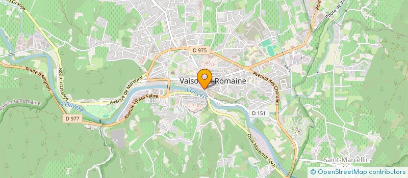localisation de l'entreprise TECHNI ALARM à VAISON-LA-ROMAINE