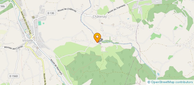 localisation de l'entreprise TECHNI'BAT  VIRIVILLE