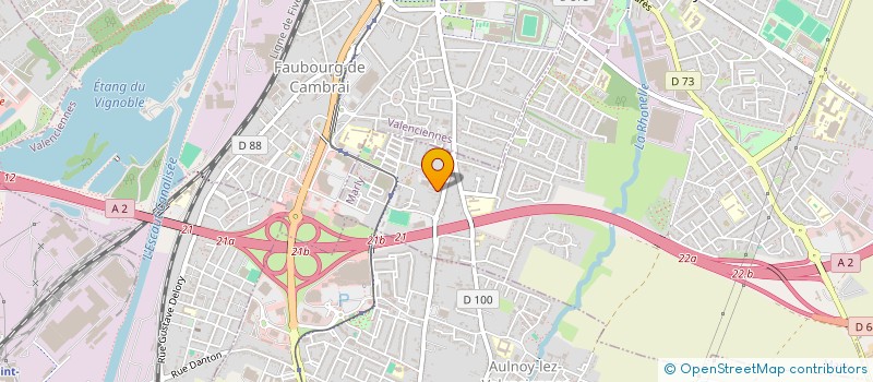 localisation de l'entreprise TECHNI BURO à MARLY