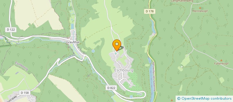 localisation de l'entreprise TECHNI-CHAUFF-SERVICES  ESCHWILLER