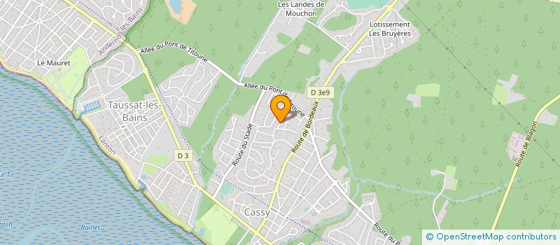 localisation de l'entreprise TECHNI'COLORS  LANTON