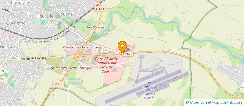 localisation de l'entreprise TECHNI CONFORT & JARDIN à NIORT