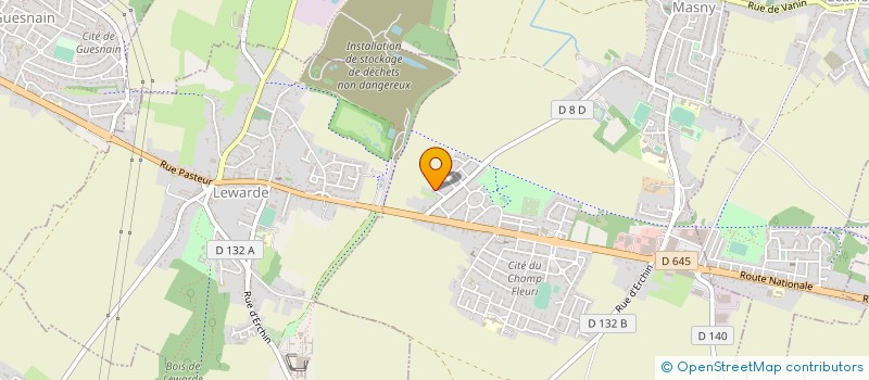 localisation de l'entreprise TECHNI COUVERTURE  MASNY