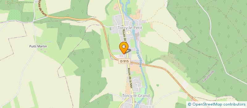 localisation de l'entreprise TECHNI COUVERTURE à TORCY-LE-PETIT