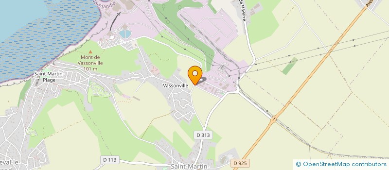 localisation de l'entreprise TECHNI COUVERTURE  PETIT-CAUX