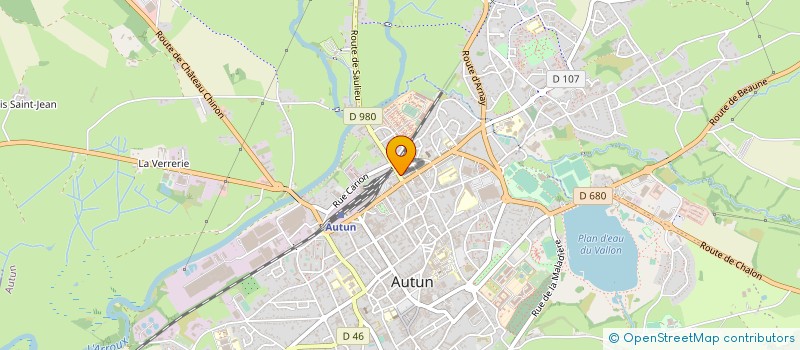 localisation de l'entreprise TECHNI CUISINE PRO à AUTUN