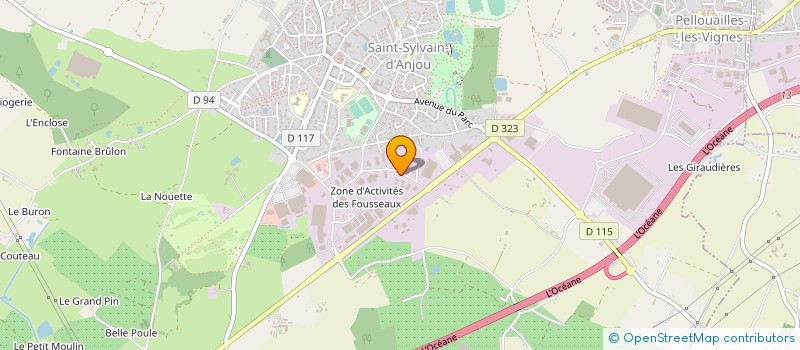 localisation de l'entreprise TECHNI DESOSS à VERRIERES-EN-ANJOU