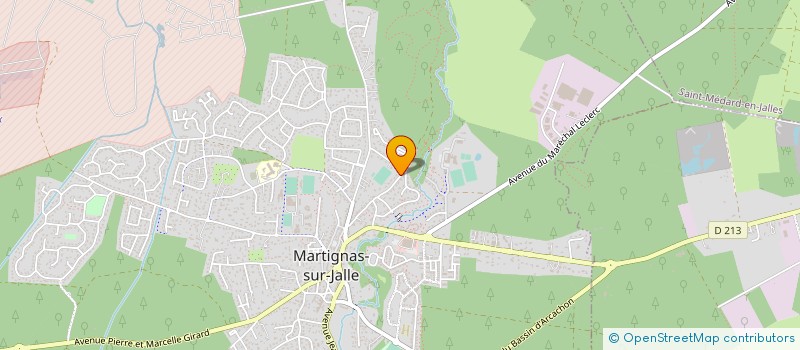 localisation de l'entreprise TECHNI-DIAM à MARTIGNAS SUR JALLE