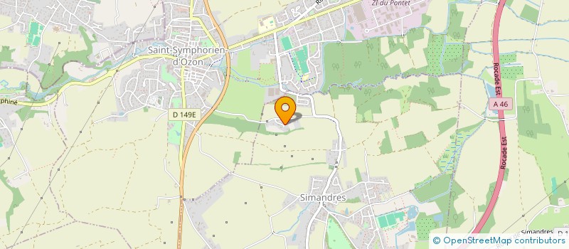 localisation de l'entreprise TECHNI DISTRIBUTION  SIMANDRES