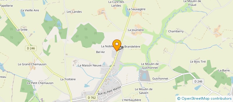 localisation de l'entreprise TECHNI-FERRUM à BEAUPREAU-EN-MAUGES