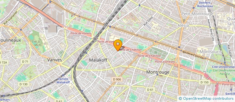 localisation de l'entreprise TECHNI FIBRE  STAINS